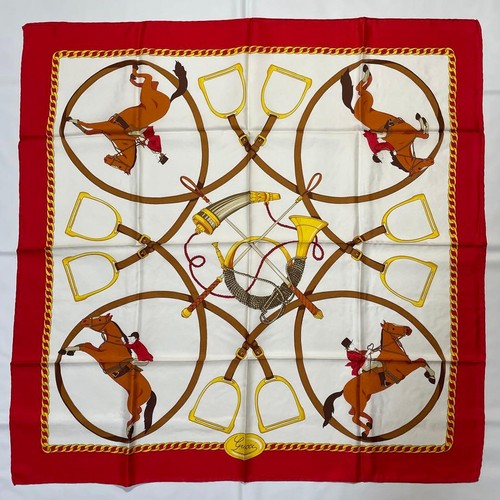 Gucci silk scarf red - silk, with