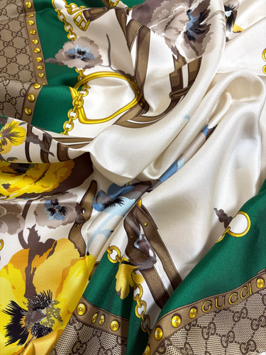 Gucci silk scarf gg - silk,