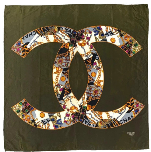 Gucci silk scarf coco mark - gucci,