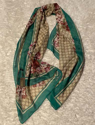 Gucci silk scarf - gucci, gg