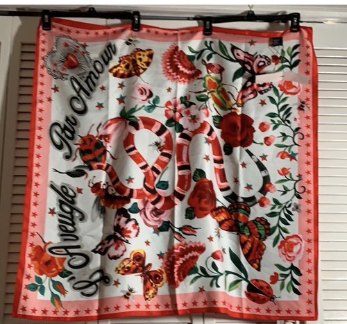 Silk gucci scarf aveuge - silk,