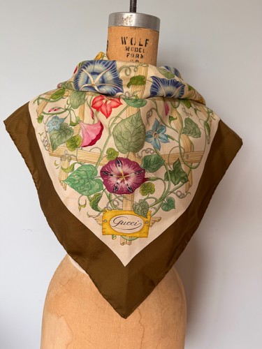 Gucci silk multi color - gucci,