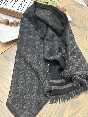 Gucci wool scarf 200clean no - scarf, $200clean,