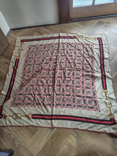 Gucci silk scarf floral - silk,