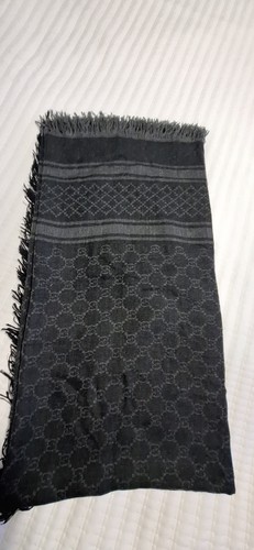 Gucci wool scarf pattern - scarf, gg