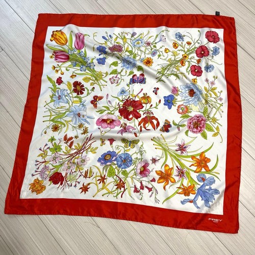 Gucci silk scarf floral - silk,
