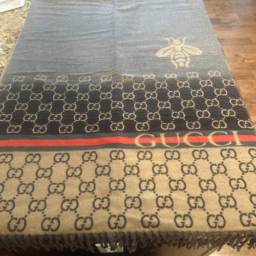 Gucci cashmere scarf 2ft - gucci,