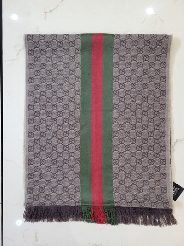 Gucci logo web striped wool - gucci,