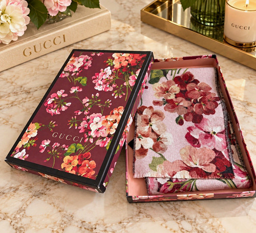 Gucci blooms pink floral - gucci, gg