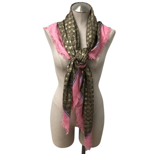 Gucci scarf bees - scarf, silk