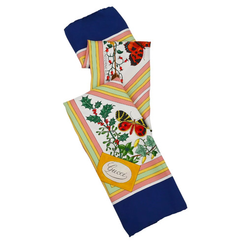 Gucci multicolor floral silk - multicolor,