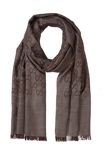 Nwt gucci wool silk monogram - gucci,