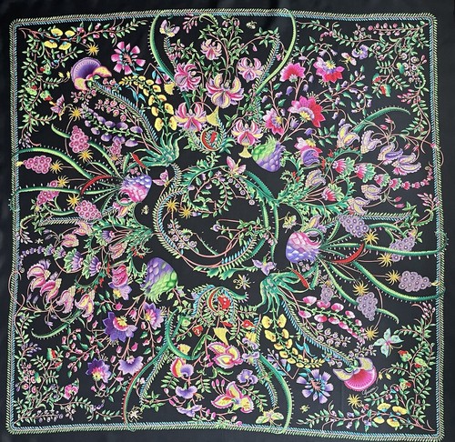 New gucci scarf floral print - new,