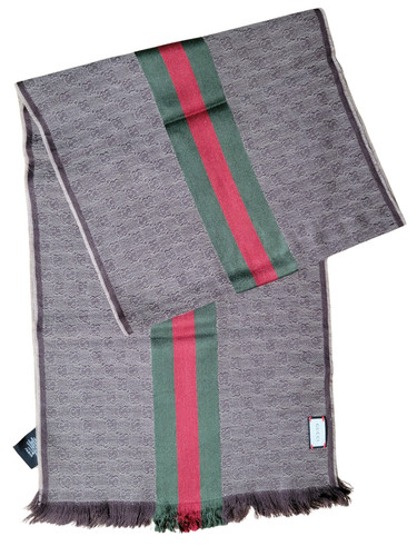 Gucci brown web logo - gucci,