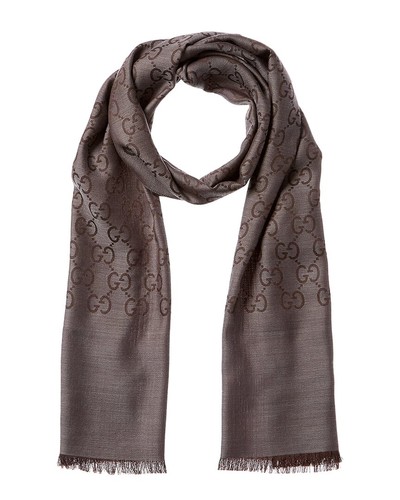 Gucci logo small jacquard wool - logo,