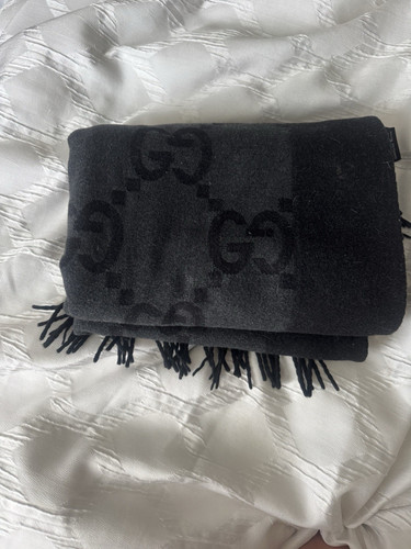 Gucci logo rectangle - logo, scarf