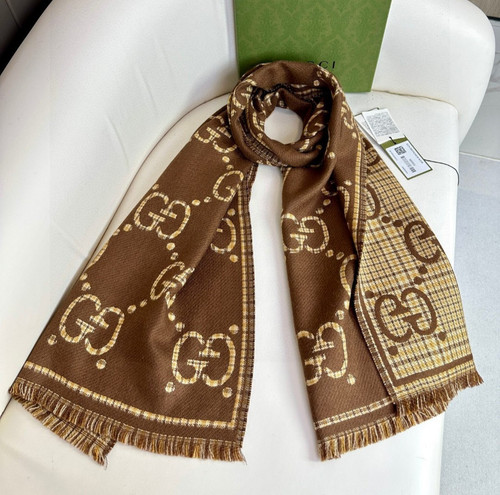 Gucci 100 cashmere - gg, logo