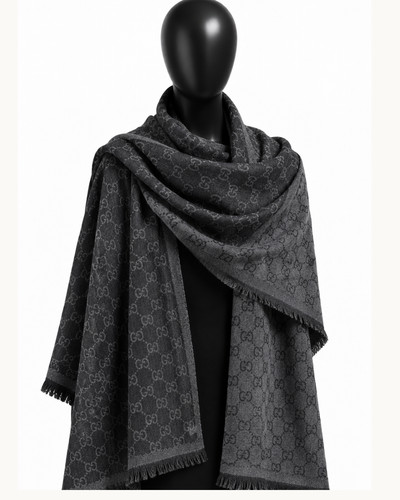 Gucci monogram logo wool - monogram,