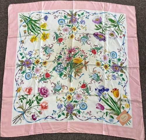 Gucci flora silk scarf floral - flora,