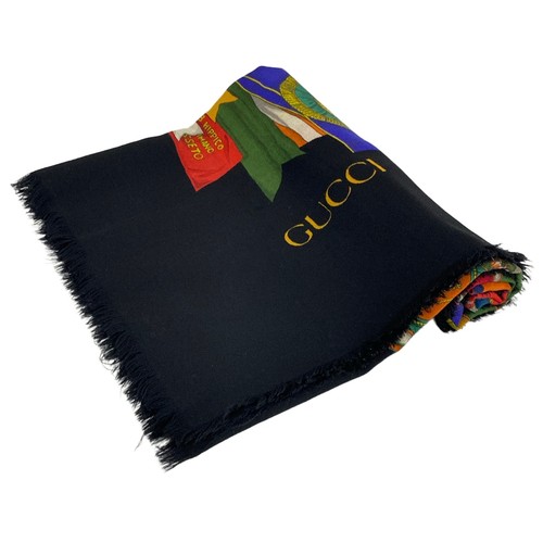 Gucci black dark yellow multi - gucci,