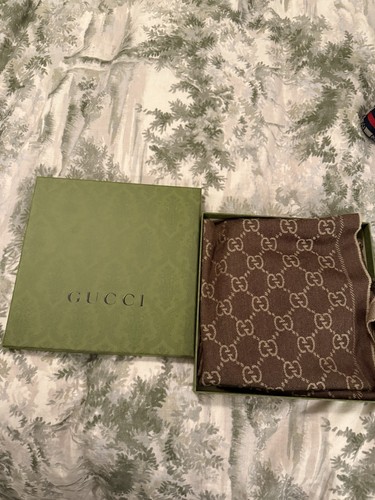 Gucci wool scarf with - gucci,