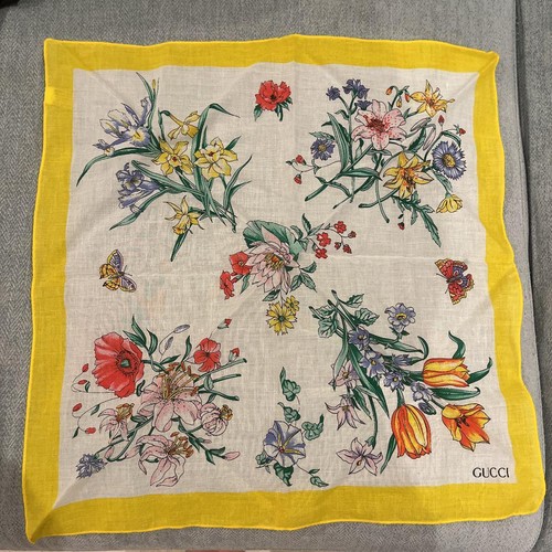 Gucci scarf floral - gucci, pattern