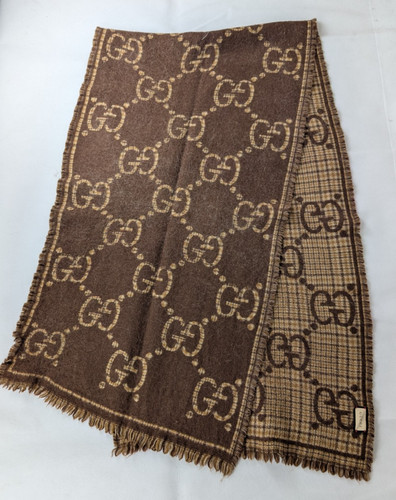 Authentic gucci wool check - wool,