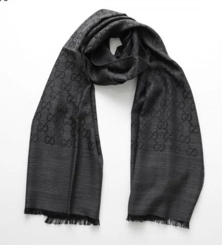 Gucci wool silk monogram - gucci, wool/silk