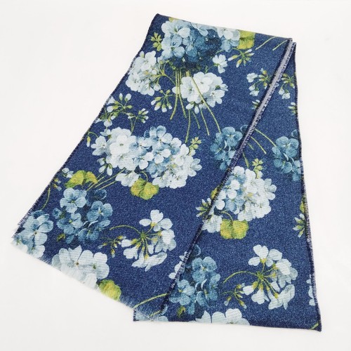 Gucci scarf navy - wool, 100