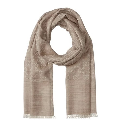 Gucci wool silk monogram - gucci, wool/silk