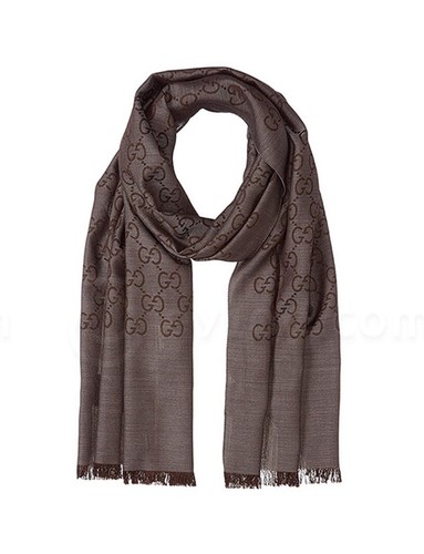 Gucci wool silk monogram - gucci,