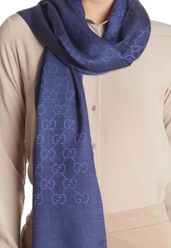 Gucci wool silk knit monogram - gucci,