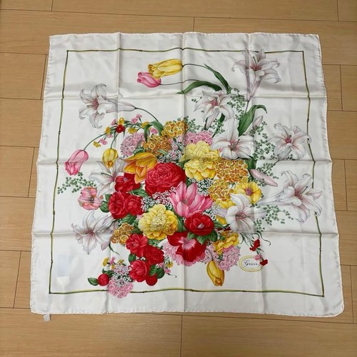 Gucci scarf silk floral - gucci,
