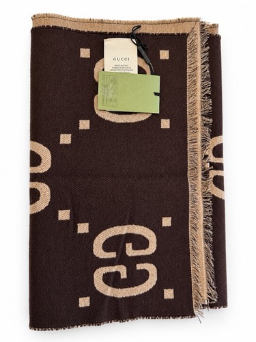 Gucci logo jacquard wool - gucci,