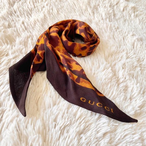 Gucci scarf leopard - gucci,