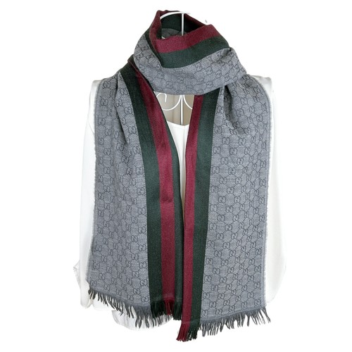 Gucci web stripe fringe - web,